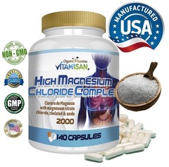 Magnesium Complex 140 Capsules High Absorption Magnesium the Best magnesium USA