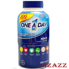 Bayer One A Day Men’s Complete Multivitamin Tablets 300 Count EXPIRATION 03/2024