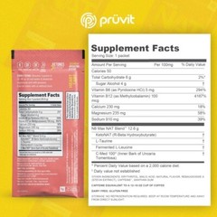 PRÜVIT Keto OS NAT HEART TART Caffeine FREE 20 PACK FAST SHIPPING
