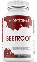 Beet Root Capsules – Beetroot Powder Supports, 1300mg per serving, Vegan Non-GMO