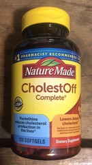 NATURE MADE CholestOFF Complete 120 Softgels Reduces Cholesterol NEW