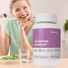 GleeFull Over 30 HORMONE SUPPORT Menopause Supplement For Women Hot Flash Relief