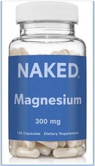 3x SEALED Naked Nutrition Magnesium 300mg Dietary Supplement 120 Capsule BB 9/27