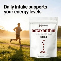 2 Pack Astaxanthin 12mg, 120 Softgels, 4 Month Supply NEW