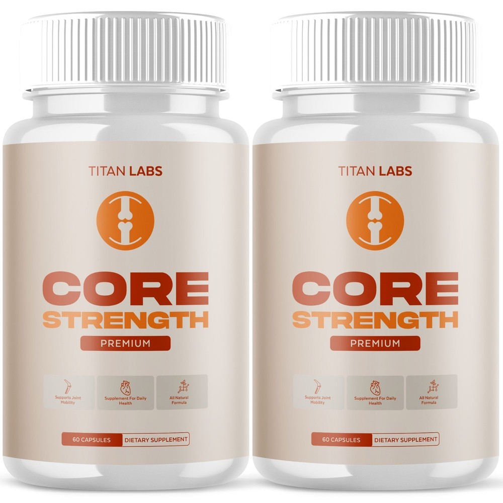 (2 Pack) Core Strength Joint Support Advanced Formula CoreStrength 120 Capsules
