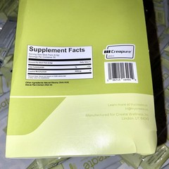 HUGE LOT ( 120 Sticks ) Create Creatine Monohydrate powder Packs Lemon Lime 8/27