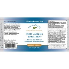 Native Remedies Triple Complex Brain Tonic