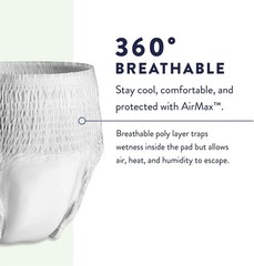 Prevail Per-Fit Daily Protective Underwear, Unisex Adult Disposable Adult Diap
