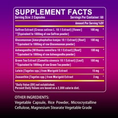 Saffron 4000mg 120 Capsules Dietary Supplement Balance Your Vision Health US