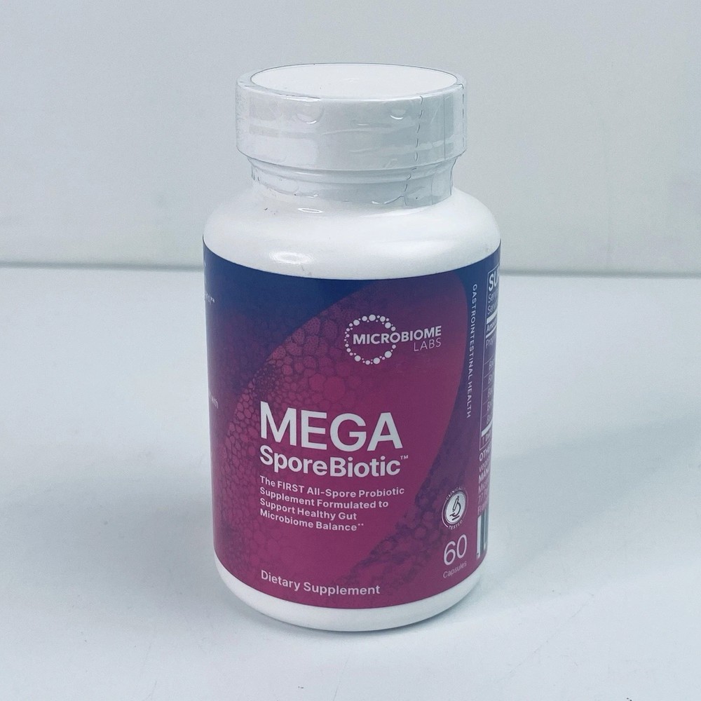 Sporebiotic Mega 60 Capsules Microbiome, Gut Health Probiotic – Free Shipping