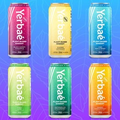 Assorted Flavors Official Variety Pack Plant-Based Energy Drinks. Yerbae has …