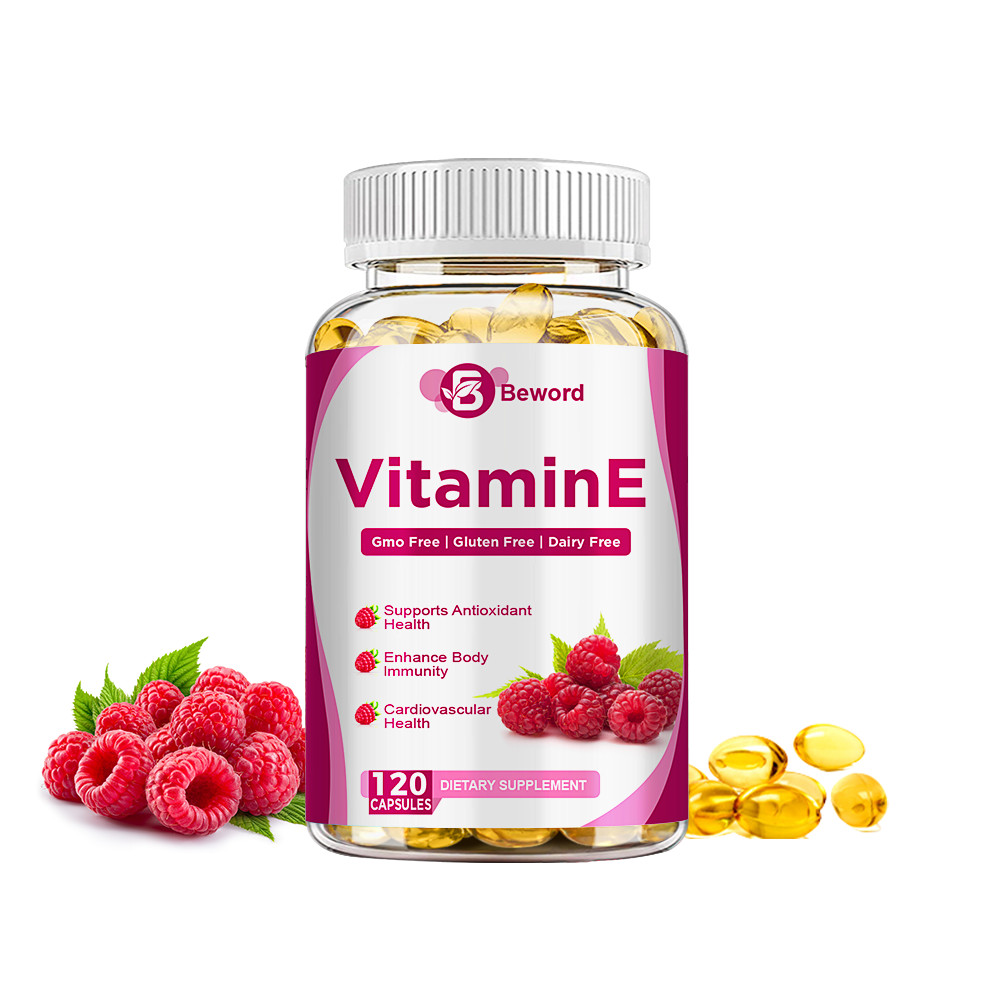 Vitamin E 400 IU 180mg Capsules – Supports Skin, Hair, Immune and Eye Health