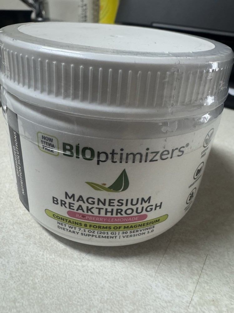Bioptimizers Magnesium Breakthrough Raspberry Lemonade – 8 Forms of Mag