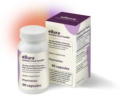 Ellura 36mg Cranberry Capsules 90ct –Urinary Tract Health Supplement