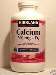 Kirkland Signature Calcium 600mg+D3, 500 Tablets *Maintain & Support Bones,Teeth