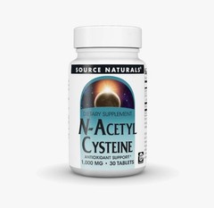 Source Naturals Wellness N-Acetyl Cetin (NAC) – Detox Support 💪 60 Tablets NEW