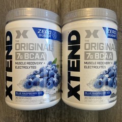XTEND Sport BCAA Blue Raspberry Ice Muscle Recovery Electroly 30 Servings 8/2027