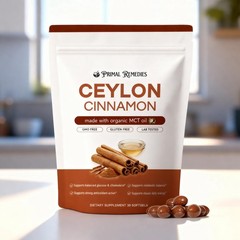 (2 PACK) Ceylon Cinnamon Softgels, Ceylon Cinnamon Soft Gels 7200Mg Equivalent
