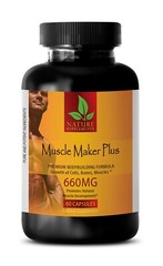Fat Burner For Men – MUSCLE MAKER PLUS – Boost Stamina 1B