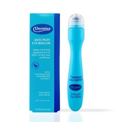 Dermisa Eye Roller for Puffy Eyes – Anti-Puff 0.5 Fl Oz (Pack of 1), White