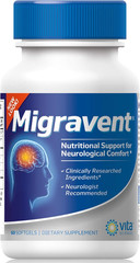 Migravent – Advanced Nutritional Formula with Magnesium, Coq10, Vitamin B2, and