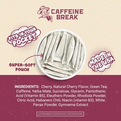 ALP Supply Co Caffeine Break Black Cherry Pouches 15 Count 50mg Smooth Flavor US