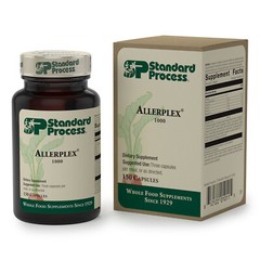 Standard Process Allerplex Whole Food Liver Support, Lung Health, 150 Capsules