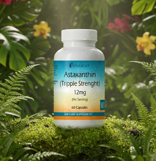 Astaxanthin Capsules – 12mg Per Serving – Fresh Stock,