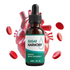SugarHarmony Maximum Strength Blood Support, (2 Pack) Sugar Harmony Drops