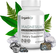 Magnesium Capsules – Sleep Support, Muscle Recovery – Vegan, 60 Count
