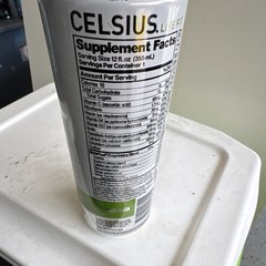 Celsius Cucumber Lime Sparkling Energy Drink No Sugar 12 fl oz Exp 08/24