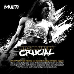 Mutant Multi Nutritional Supplement for Strength Athletes Easy to Swallow Tab…