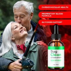 (1 Pack) Sug Clean Blood Support Formula Drops Advanced Vitamin Supplement 2ML
