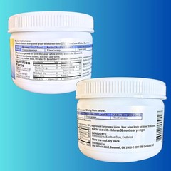 4 Pack Clear DysphagiAide Thickener Powder 4.4oz 90 Servings IDDSI