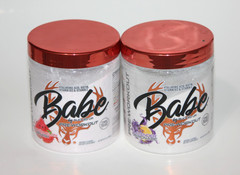 LOT (2) BABE BY BUCKED UP PRE-WORKOUT POWDER WATERMELON LEMONADE 5/27 7/2027