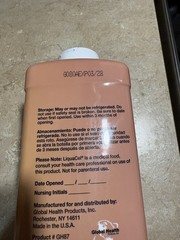 LiquaCel Protein Supplement, Peach Mango 32 oz. Bottle Ready to Use, Exp 4/28
