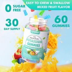softbear Potassium Citrate Gummies High Potency Potassium Citrate 1000mg Supp…
