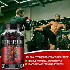 Testosterone Booster – Increase Energy, Improve Muscle Strength & Growth