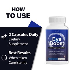 ( 6 Pack ) Eye Boost Capsules, EyeBoost Eye Health & Vision Support Supplement