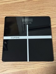 Digital Bathroom Scale – CUPSHE – Tempered Glass, LED Display