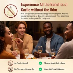 Aged Garlic Extract 7500mg, 300 Odorless 300 Count (Pack of 1)
