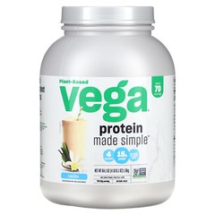 Plant-Based Protein Made Simple, Vanilla, 4 lbs (0.1 oz)