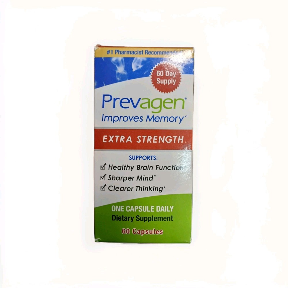 PREVAGEN Extra Strength For Your Brain 60 Capsules Fresh