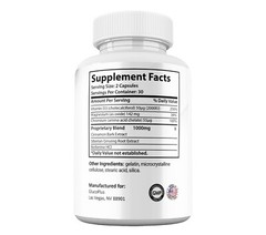 GlucoPlus Blood Optimizer Capsules, Max Strength, Gluco Plus Pills (3 Pack)