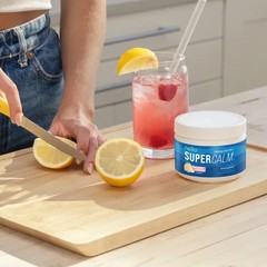 Nello SuperCalm Raspberry Lemonade Drink Mix 30 Servings 4.5 oz Exp 09/2027