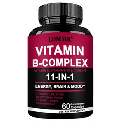 Methylated B Complex – Supports Energy, Mood & Nerve Health – 60 Capsules