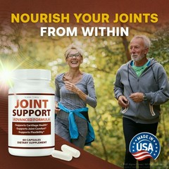 Joint Support Capsules. Advanced Hip, Joint and Muscle Support Formula 60ct