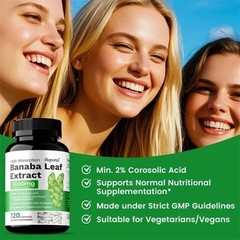 Banaba Leaf Extract 120pcs – Healthy Blood Levels and Daily Health Maintenance