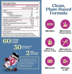 Fast-Acting Libido Boosting Gummies – Raspberry Flavor with Maca & Ashwagandha