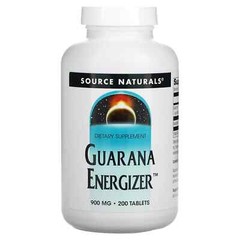 Source Naturals Guarana Energizer 900 mg 200 Tablets